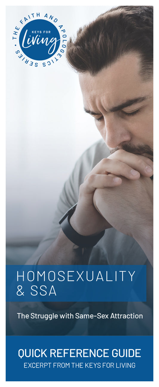 Quick Reference Guide on Homosexuality & SSA (Pack of 25)