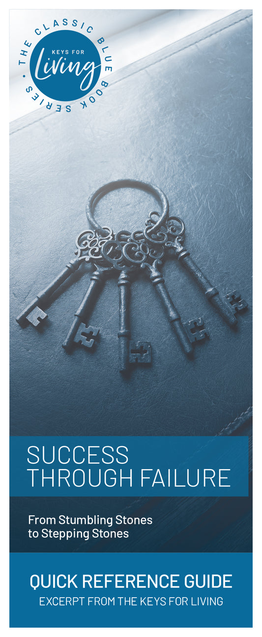 Quick Reference Guide on Success Through Failure (Pack of 25)