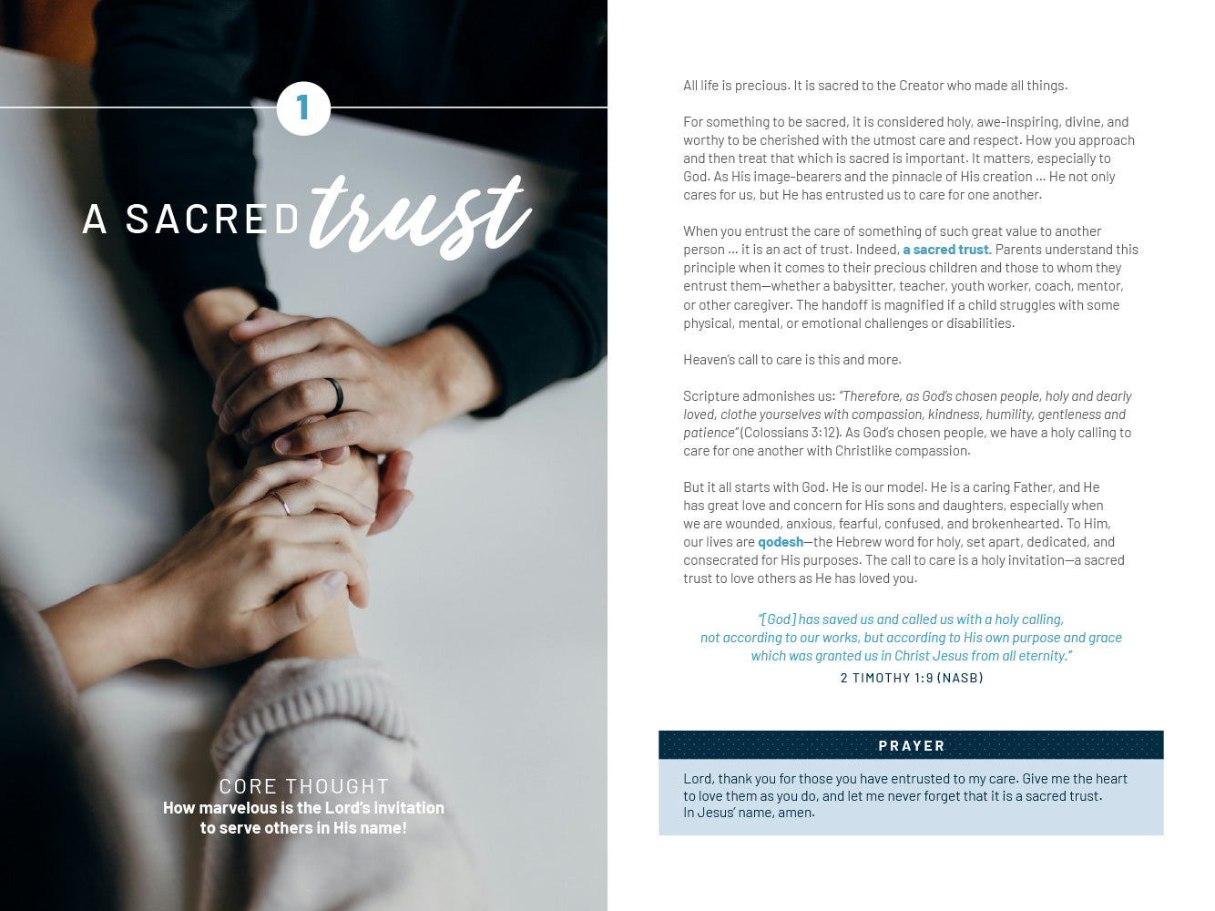 Called to Care Devotional