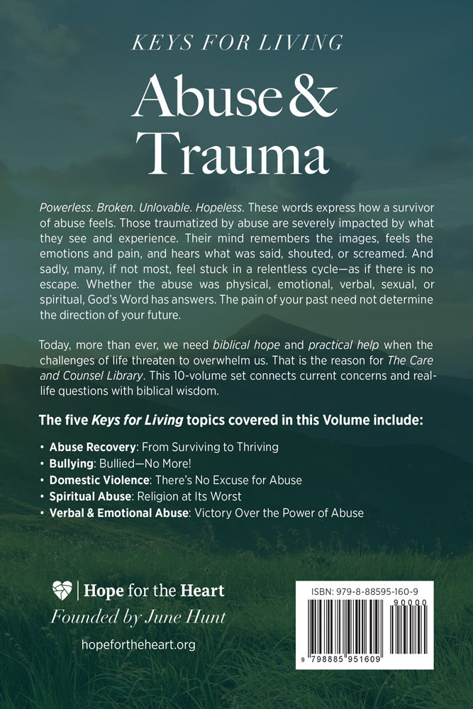 The Care & Counsel Library - Vol. 1 Abuse & Trauma image 1