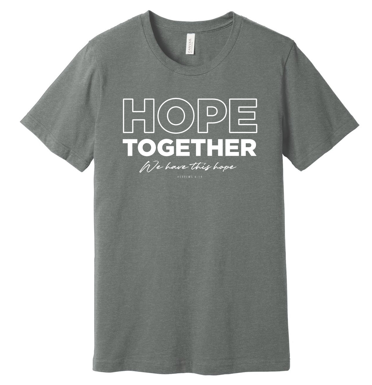 Hope Together Shirt - White Letter